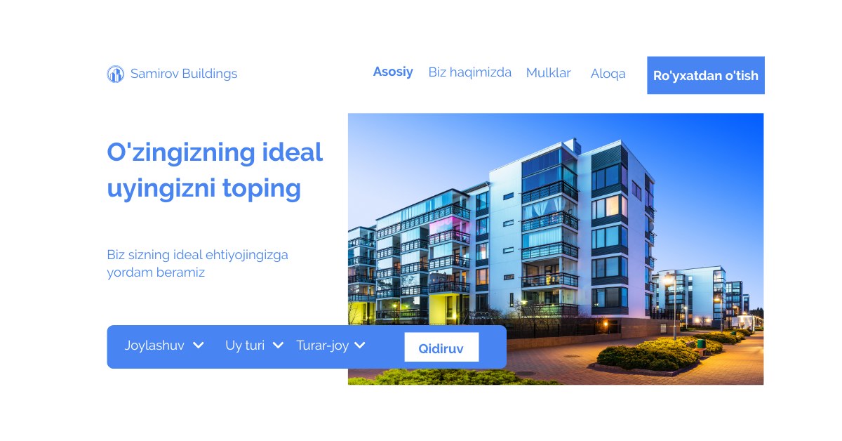 Kvartira sotuv landing